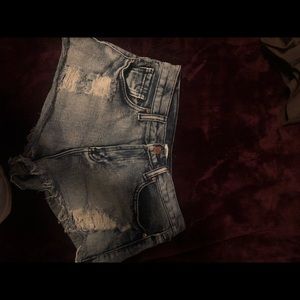 Jean shorts